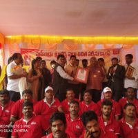 “FIRST TIME TO CONDUCT LARGEST SERVICE CAMP FOR TRACTOR CUSTOMERS AND DRIVERS IN ANDHRA PRADESH BY MAHINDRA TOUGH TRACTORS THROUGH SRI SOMA SAI AGENCIES, TADEPALLIGUDEM”.