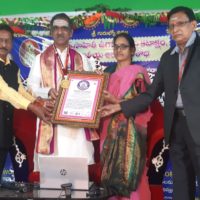 THE FIRST TELUGU SCHOLAR TO PERFORM ‘SAHASRAVADHANAM’ IN THREE LANGUAGES TELUGU, SANSKRIT AND HINDI