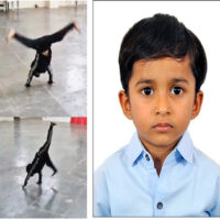 MOST CARTWHEELS PERFORMED IN ONE MINUTE BY A KID